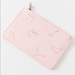 🌟 UO Pink Zodiac Constellation Vegan Leather Pouch